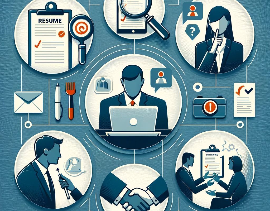 what are the stages of career hunt