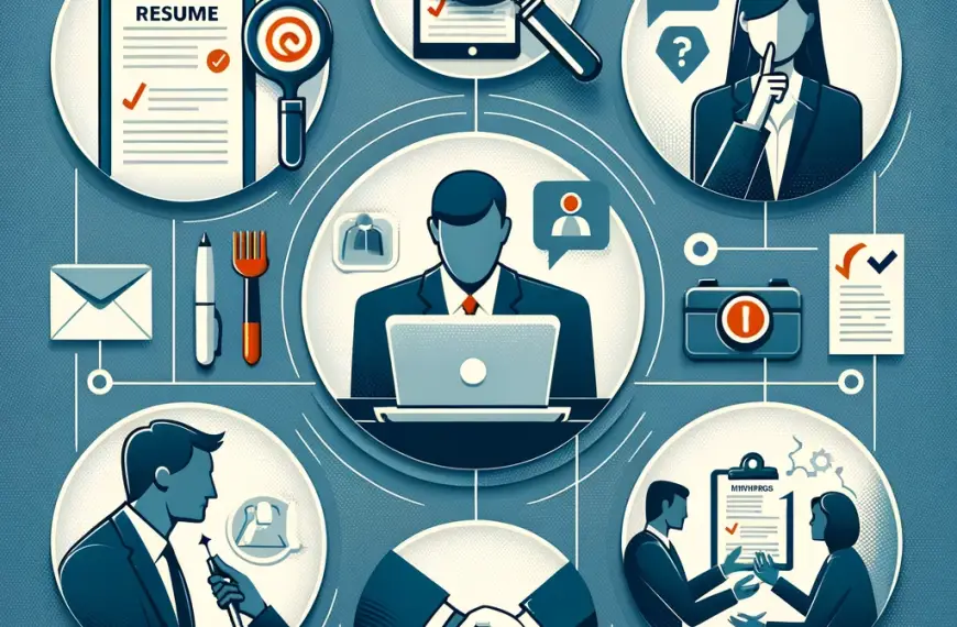 what are the stages of career hunt